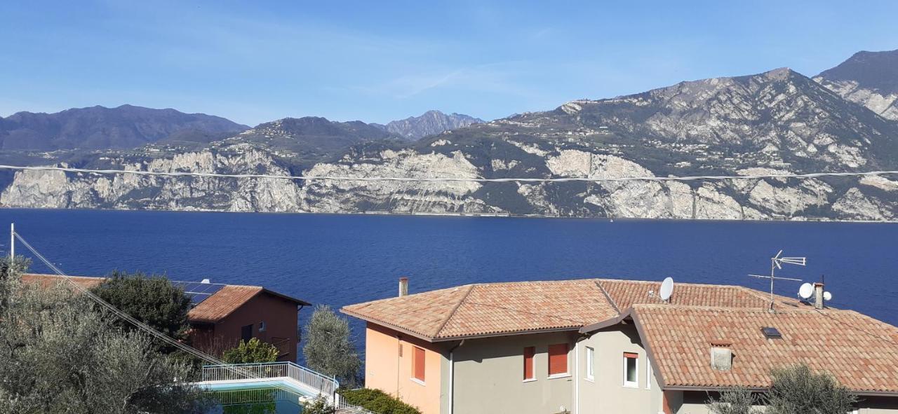 Appartamento Leccino Malcesine Bagian luar foto